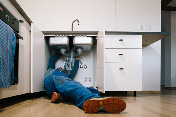 Professional Drain Cleaning technician working in Madras, OR
